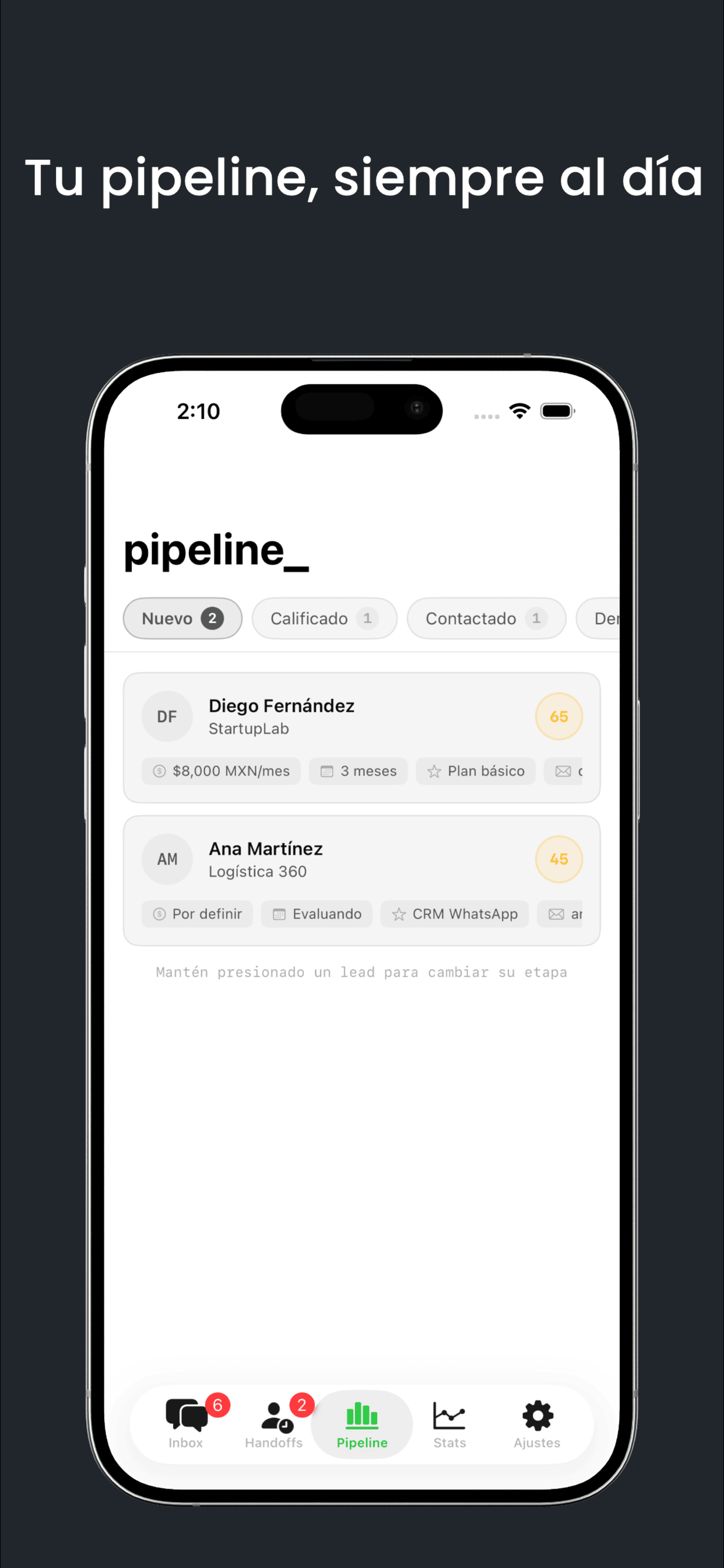 Loomi sales pipeline